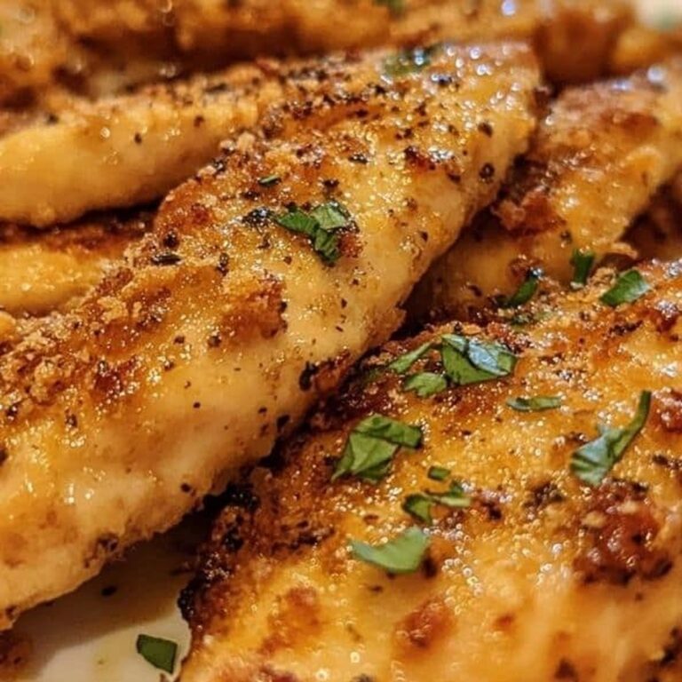 Garlic Parmesan Chicken Tenders Recipe
