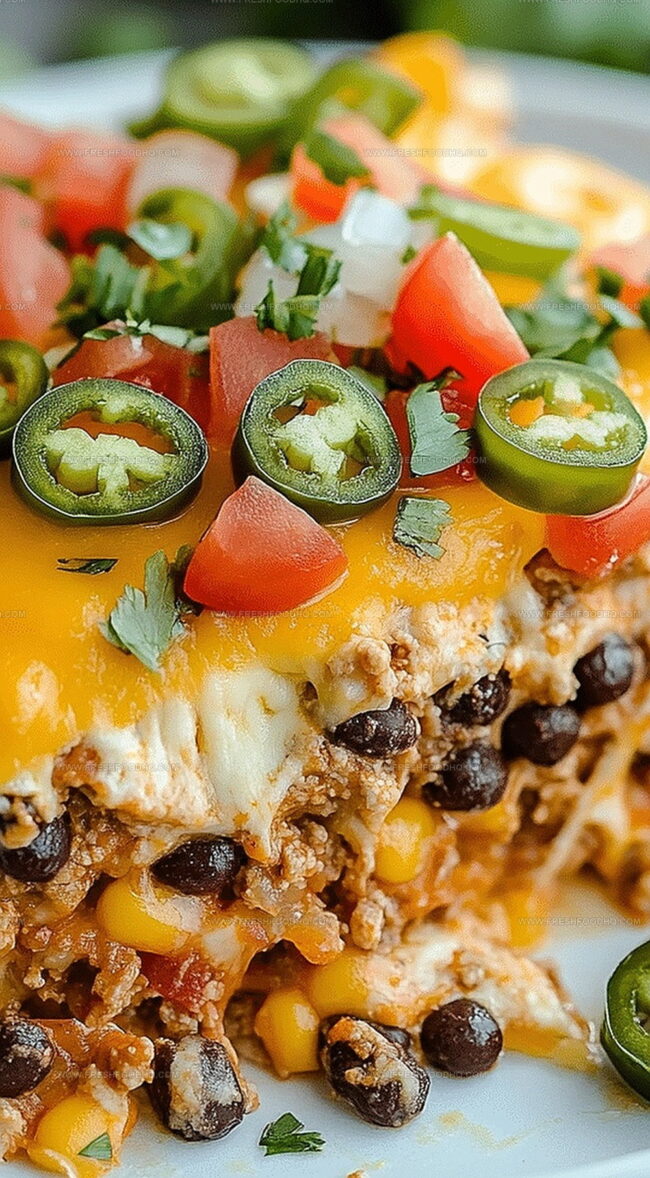 Cheesy Taco Casserole For Cheesy Craving Days