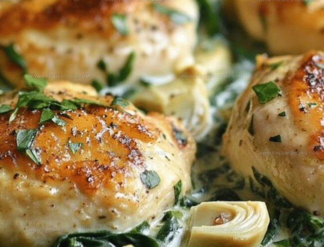 How to Prepare Spinach Artichoke Chicken