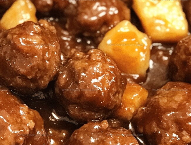 How to Make Pineapple BBQ Meatballs