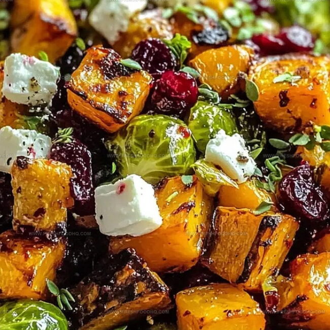 Sweet Potato Salad with Cranberries and Goat Cheese