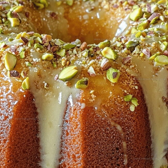 Creamy Honey Pistachio Ricotta Bundt That Turns Heads