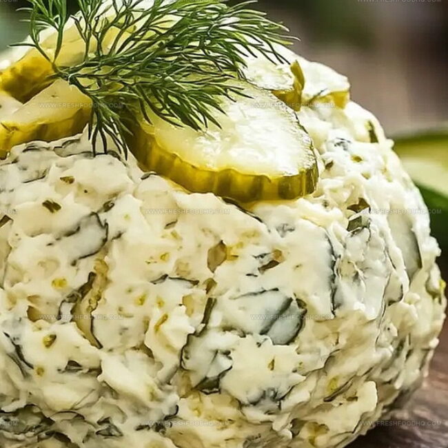 Dill Pickle Cheese Ball That Steals The Show