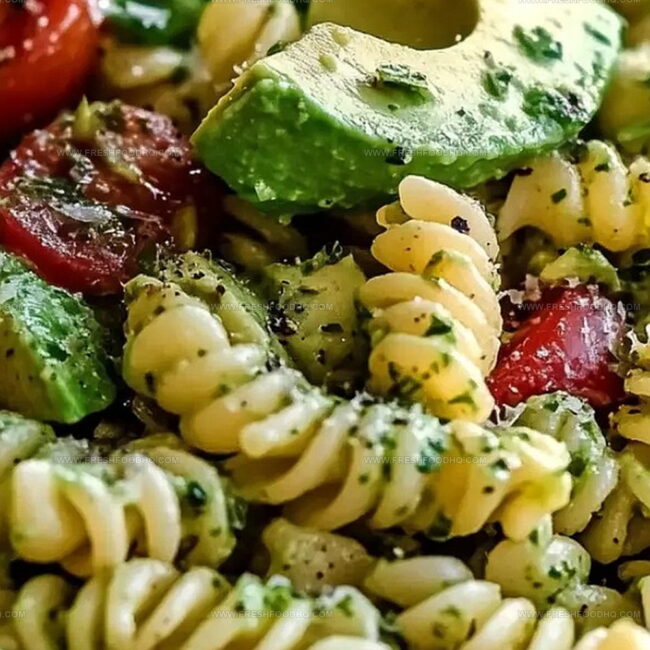 Avocado Pasta Salad: Fresh and Creamy Delight
