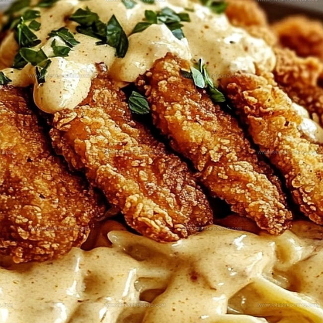 Why Crispy Chicken and Creamy Pasta Are A Perfect Match