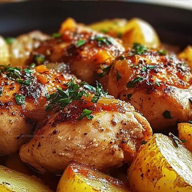 Italian-Inspired Chicken and Potatoes Full of Flavor