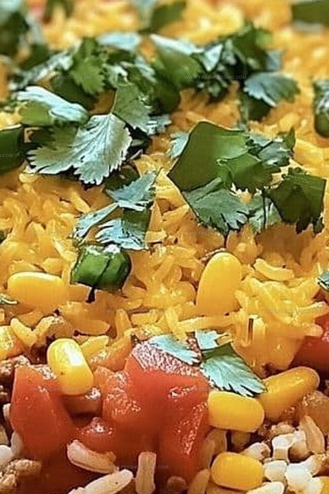 Why One-Pan Mexican Rice Casserole Is A Simple Dinner