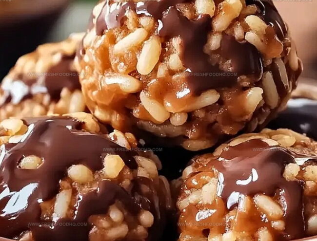 Tips for Peanut Butter Balls with Chocolate Rice Krispies