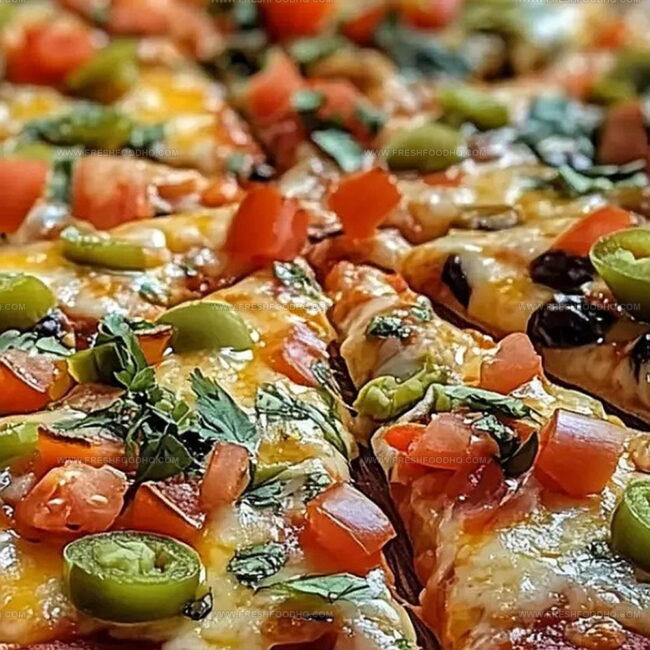 Mexican Fiesta Pizza Loaded with Bold Flavors