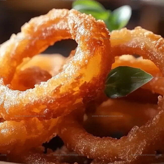 The Crispy Magic Behind Mighty Fried Onion Rings