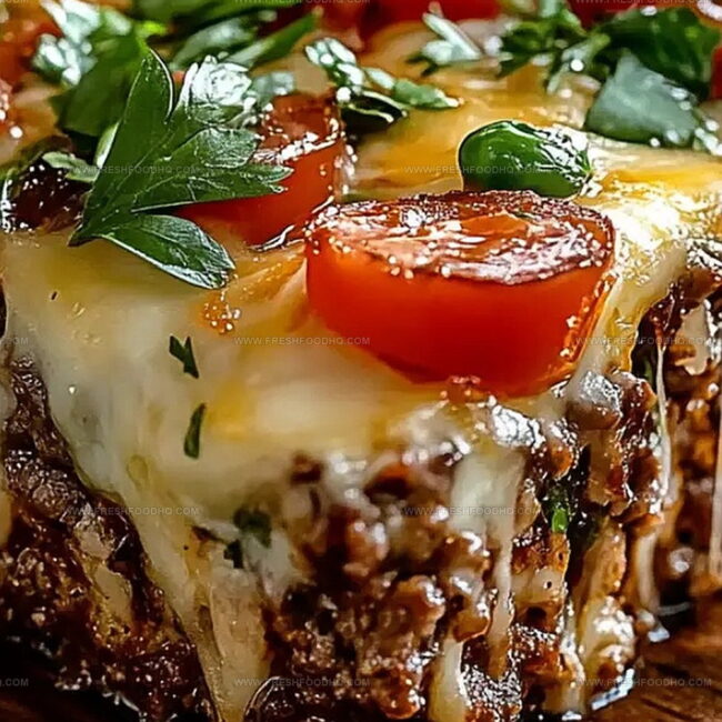 Philly Cheesesteak-Inspired Meatloaf Full of Flavor