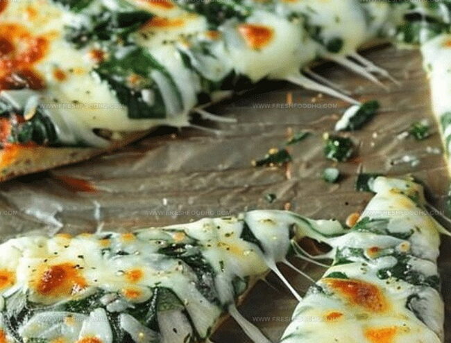 Step-by-Step Guide for Roasted Garlic Spinach White Pizza