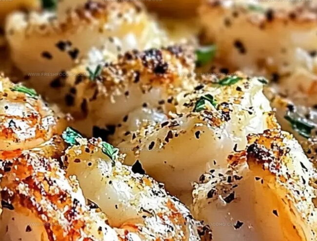 Instructions for Baking Garlic Parmesan Shrimp