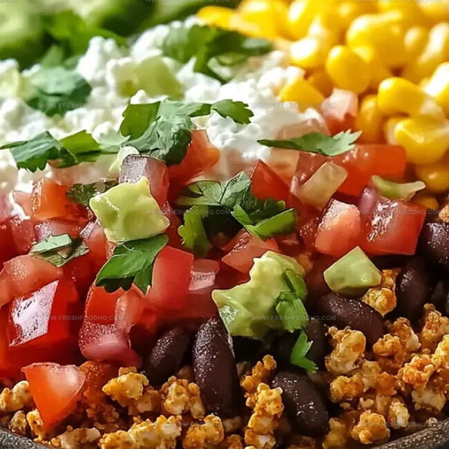 Fiesta-Style Cottage Cheese Taco Bowl Bursting with Flavor
