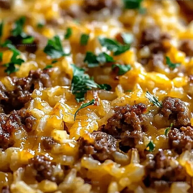 Hamburger & Rice Casserole: Comfort Food Classic