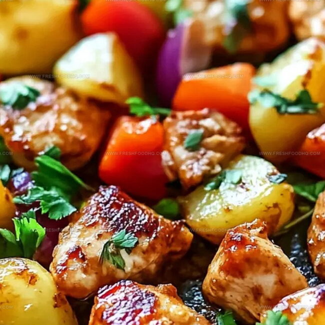 Hawaiian Chicken Sheet Pan Dinner Made Easy