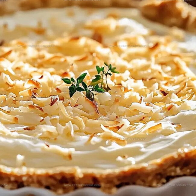 No-Bake Coconut Cream Pie: Sweet, Creamy, Effortless