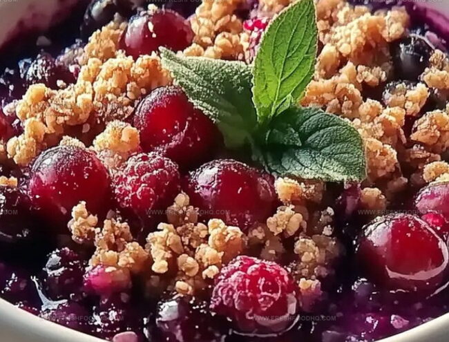 Tips for Delicious Grape and Berry Crumble