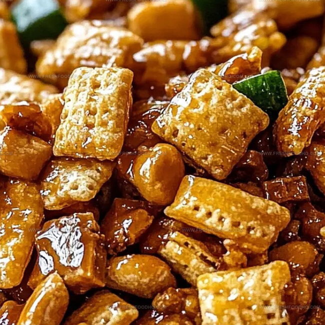 Sweet & Salty Toffee Chex Mix: Snack Attack Ready