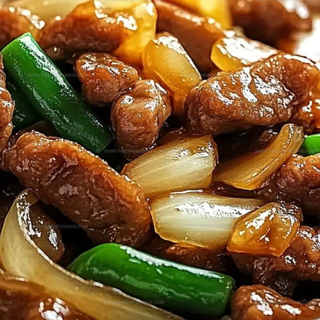Chinese Beef and Onion Stir-Fry with Bold Flavors