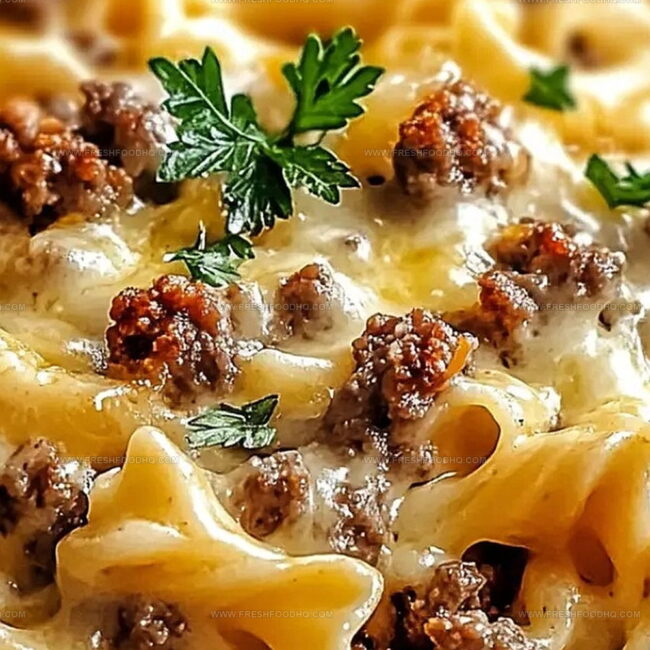 Why Loaded Cheeseburger Alfredo Pasta Steals the Show