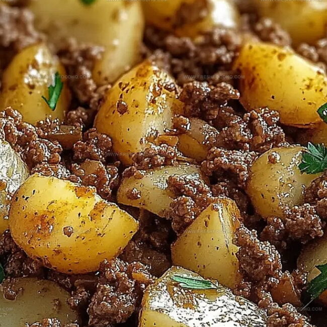 One-Pan Ground Meat and Potato Skillet: Simple, Hearty, Delicious