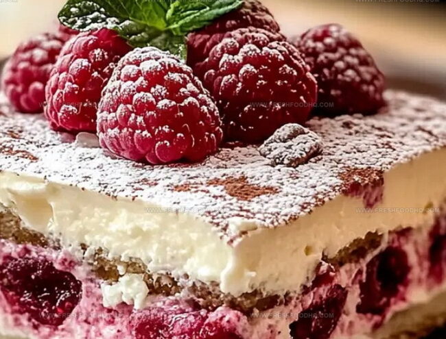 Variations to Change Up White Chocolate Raspberry Tiramisu