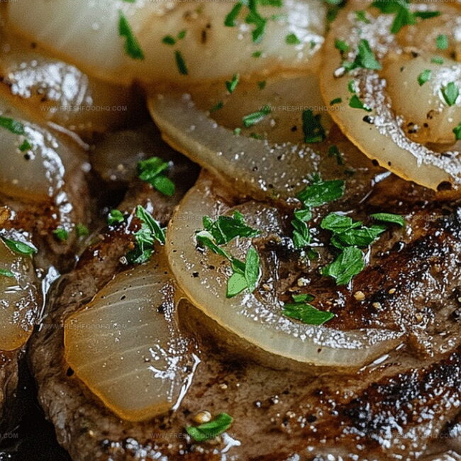 Why Beef Steaks With Onion Sauce Are So Tasty