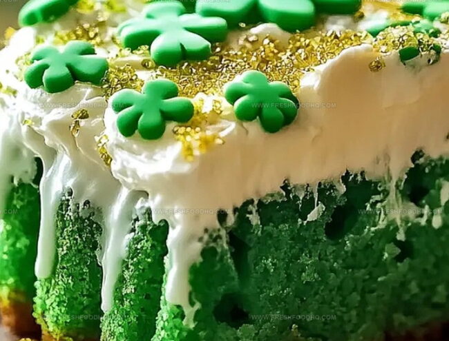 Tips To Make Shamrock Delight Poke Cake Perfect Every Time