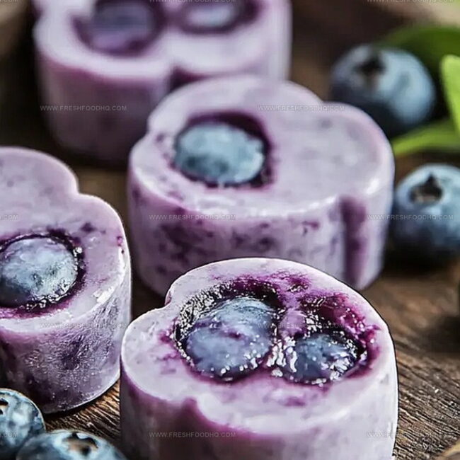 Blueberry Yogurt Paw Treats: Healthy Doggie Delights