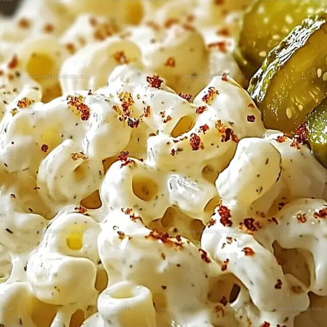 Why Tangy Dill Pickle Macaroni Salad Delight Is So Good
