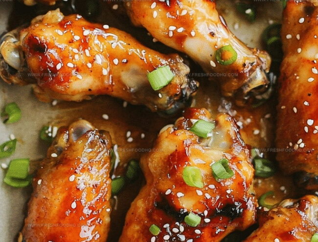 How To Cook Sticky Honey Garlic Chicken Wings