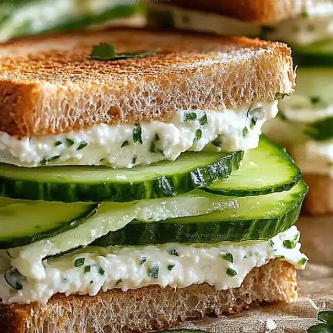 Cucumber Sandwiches: Light and Refreshing Bites