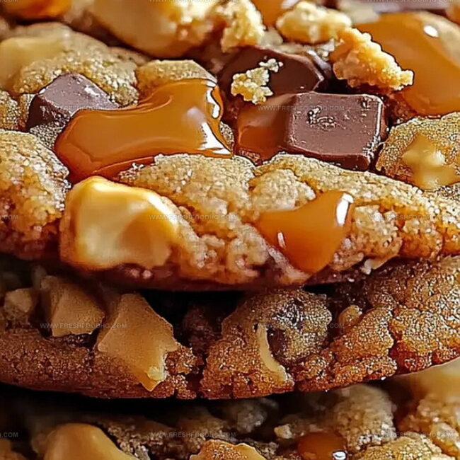 Butterfinger Caramel Crunch Cookies: Sweet and Crunchy Bliss