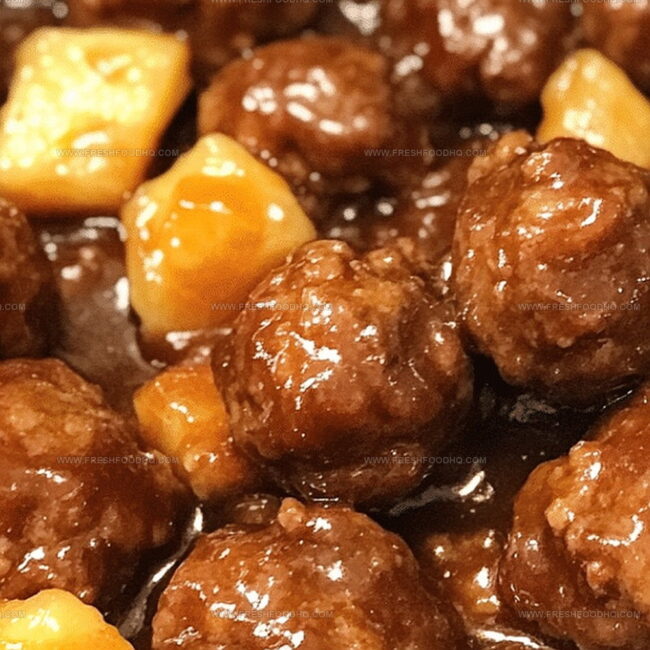 Why Slow Cooker Pineapple Barbecue Meatballs Are So Tasty