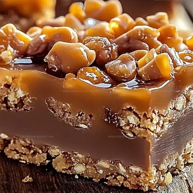 Caramel Butterfinger Bliss Bars: A Decadent Treat
