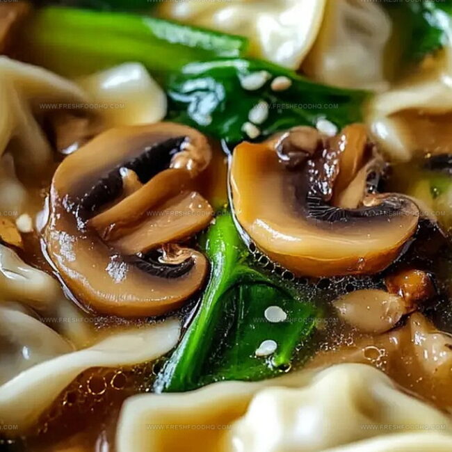 Steamy Potsticker Bliss Soup: Comfort in a Bowl