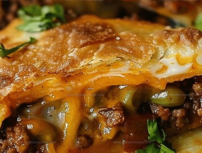 How to Prepare Loaded Taco-Stuffed Cheesy Pockets