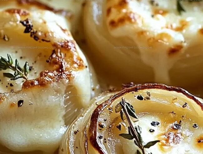 Variations on Asiago Creamy Baked Onions