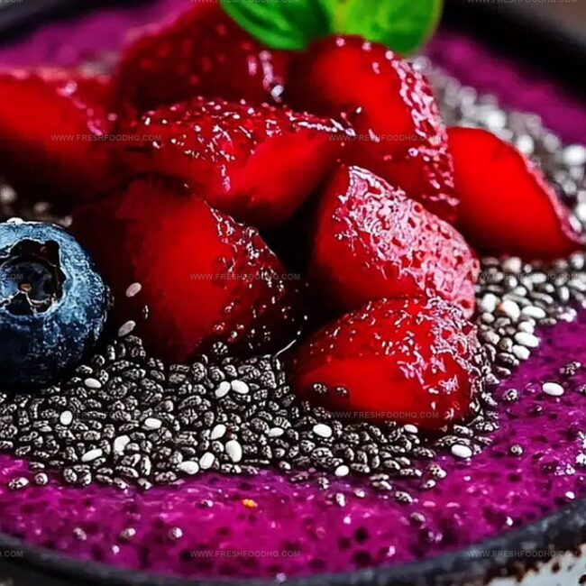 Blueberry Chia Seed Pudding That Boosts Energy