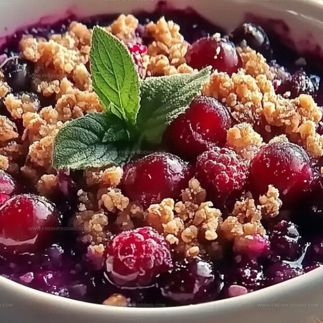 Reasons to Love Grape and Berry Crumble