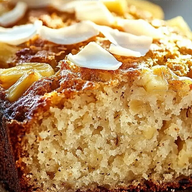 Tropical Paradise Banana Bread: A Vacation Bite