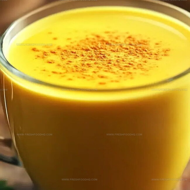 Golden Glow Turmeric Latte Bliss: Sip the Sunshine