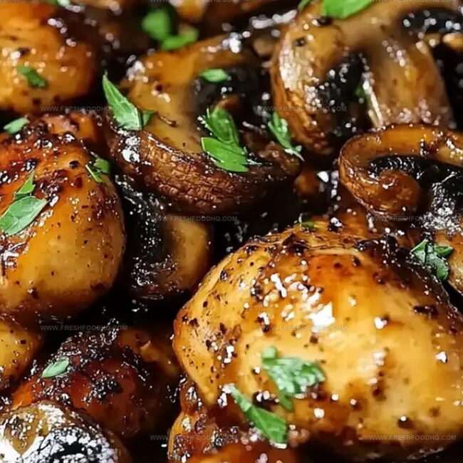 Why Black Pepper Chicken with Mushrooms Is A Savory Delight