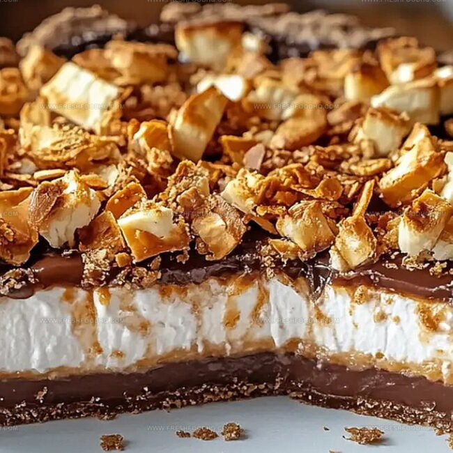 No-Bake Butterfinger Bliss Pie: Sweet and Simple