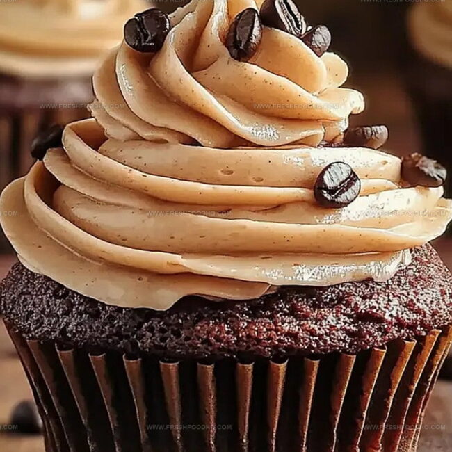 Espresso Brownie Cupcakes with Coffee-Inspired Richness