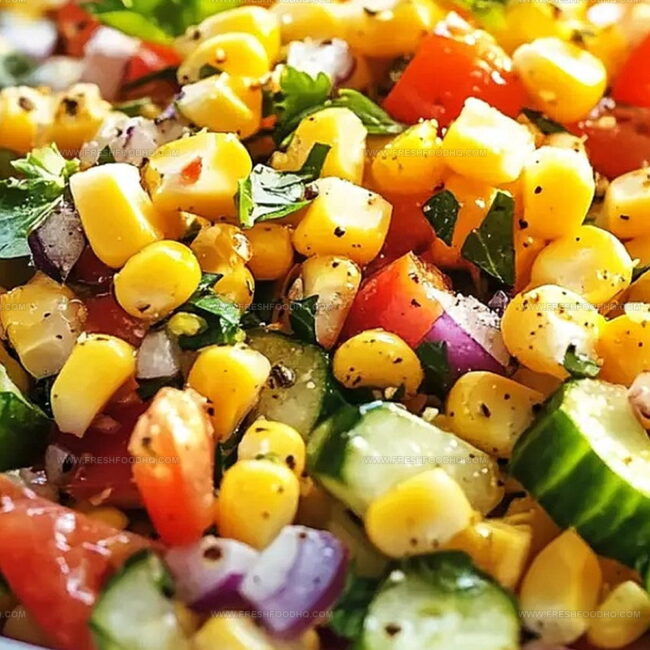 Summer Corn Salad, Fresh and Bright