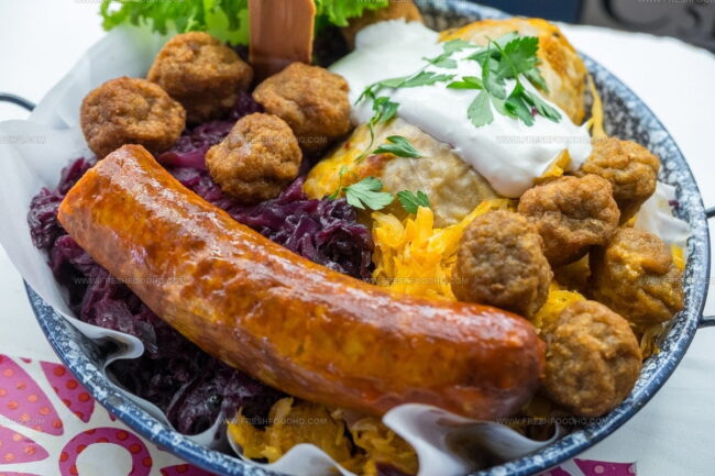 How Can Traditional Western European Pork Dishes Be Modified for Health-Conscious Diets?