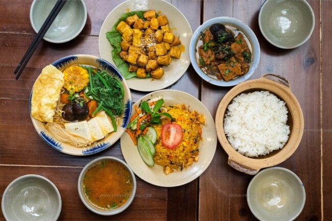 How Do Vegetarian Dishes Vary Across Countries in Southeast Asia?