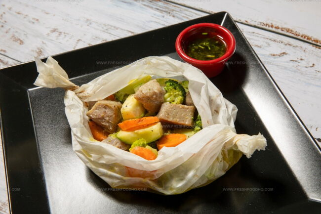 Kebab In Parchment Paper (Kagt Kebab)